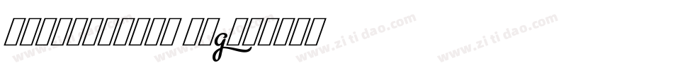 MetroScript Lig字体转换